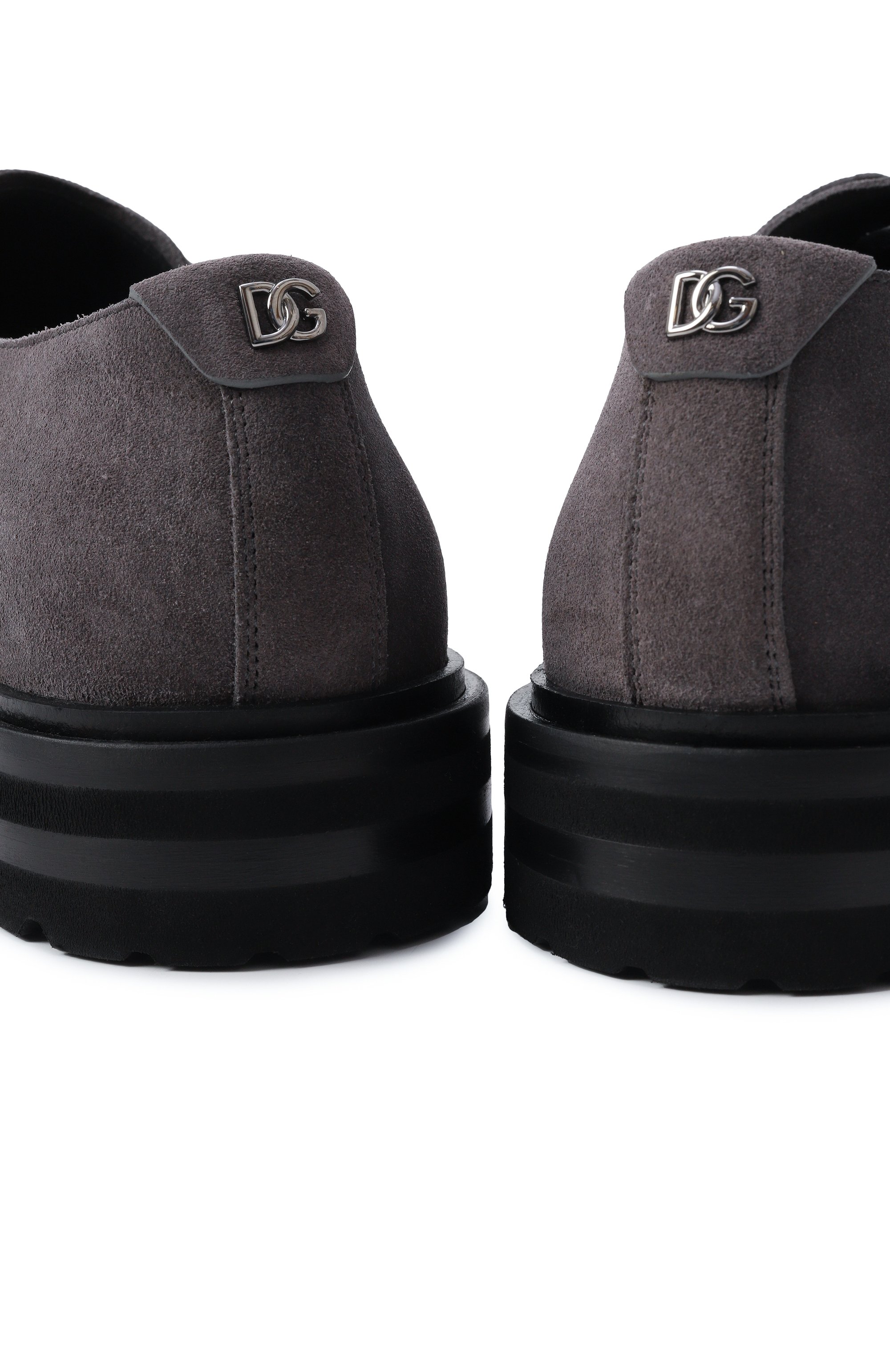 Замшевые дерби DOLCE & GABBANA, арт. A10858/AT441, фото 7