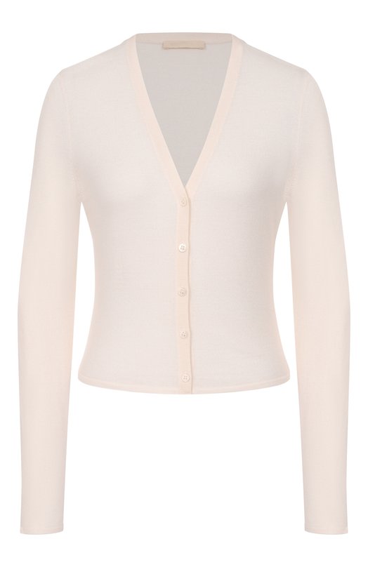 Кардиган из шерсти и шелка 12 STOREEZ 135827 Кремовый 135827