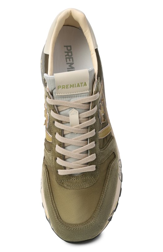 Комбинированные кроссовки Lander Premiata LANDER/VAR 8009 Хаки  LANDER/VAR 8009 Фото 5