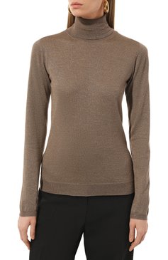 Водолазка из кашемира и шелка BRUNELLO CUCINELLI, арт. M41800063, фото 3