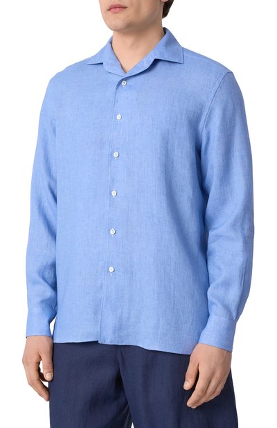 Льняная рубашка CORNELIANI, арт. 25P213-2511334, фото 3