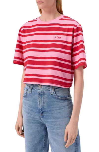 Хлопковая футболка MC2 SAINT BARTH, арт. STBW MALIA/06780H, фото 3