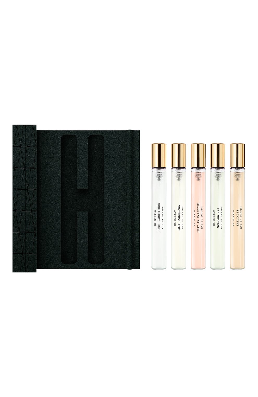 Дорожный набор temptation (5x7.5ml) EX NIHILO бесцветного цвета по цене 27000 руб., арт. 3760264095446, фото 2 Дорожный набор temptation (5x7.5ml) EX NIHILO, арт. 3760264095446, фото 2