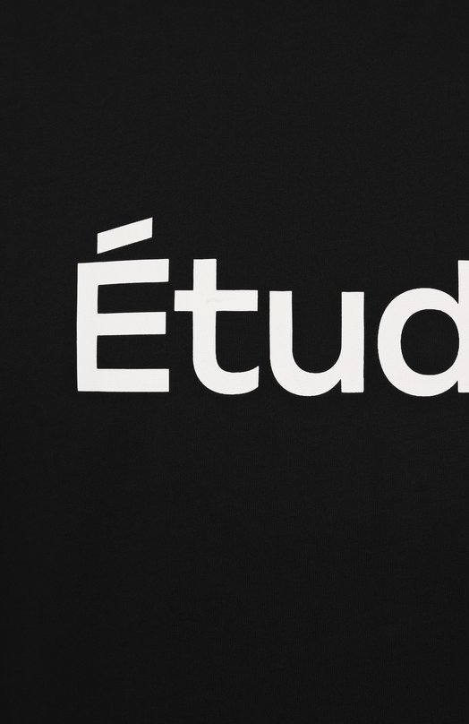 Хлопковая футболка Études E25MMTSH132 Чёрный  E25MMTSH132 Фото 6