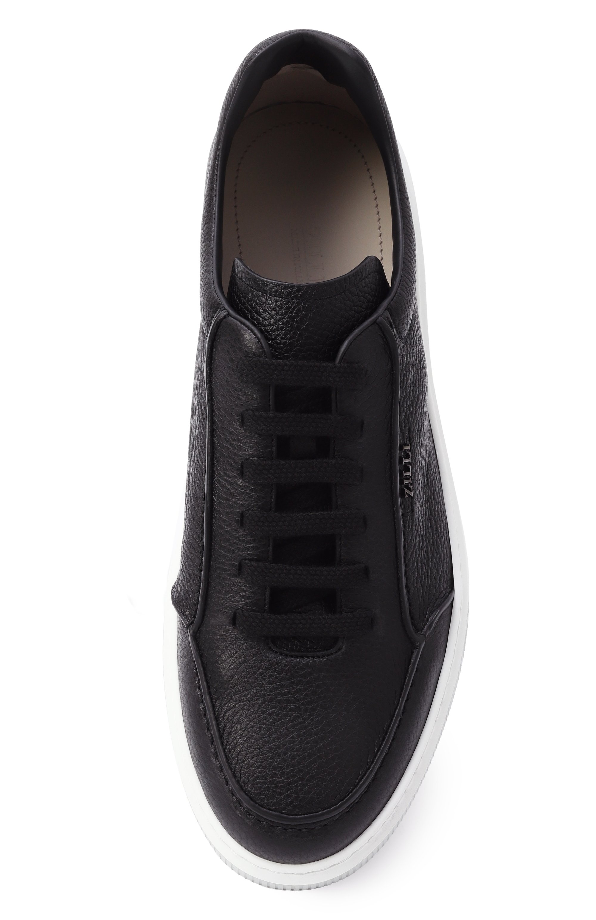 Кожаные кеды ZILLI, арт. H0201AM1947VZBA06, фото 6