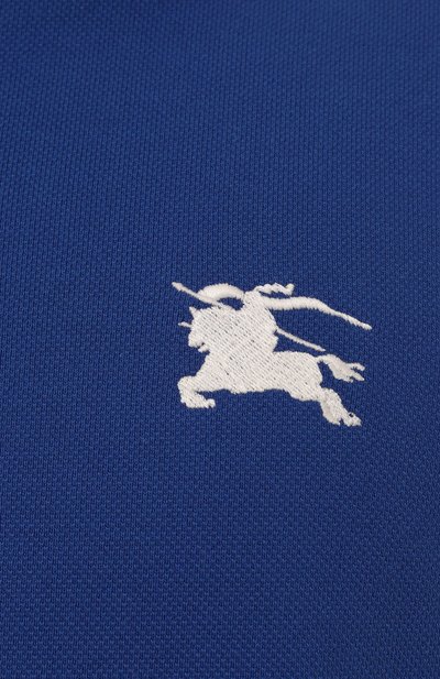 Хлопковое поло BURBERRY, арт. 8084936, фото 5