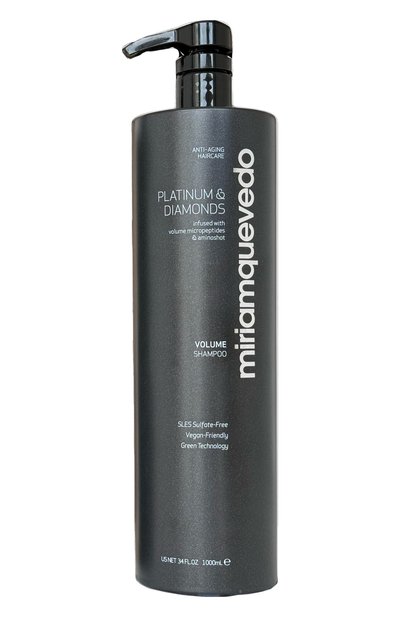 Женский бриллиантовый шампунь-люкс с платиной для придания объема (1000ml) MIRIAMQUEVEDO, арт. 3130
