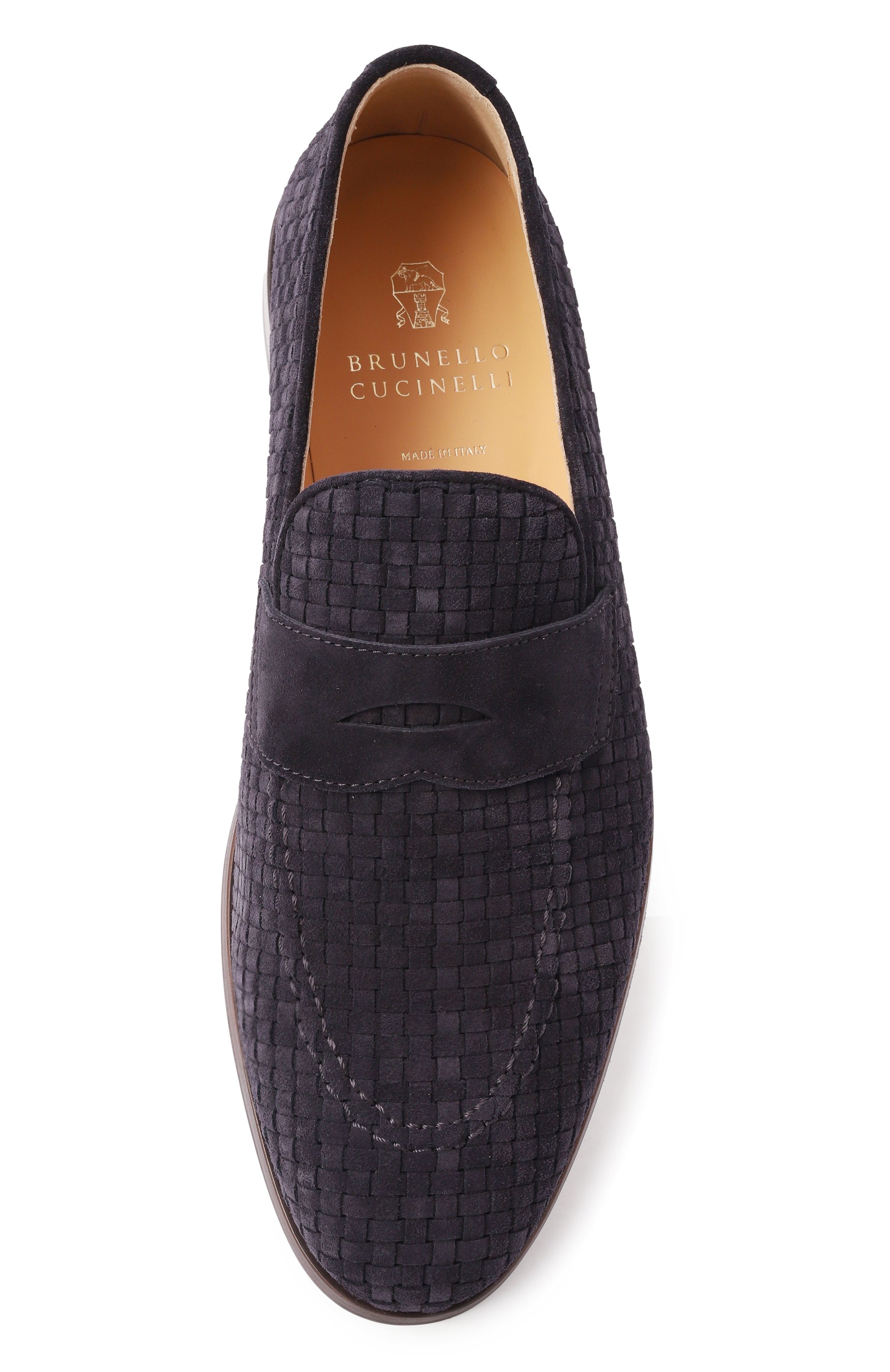 Замшевые пенни-лоферы BRUNELLO CUCINELLI, арт. MZUIHCB799, фото 6