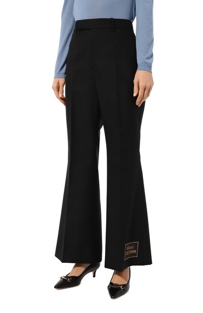 Шерстяные брюки GUCCI, арт. 621941 Z6724, фото 3