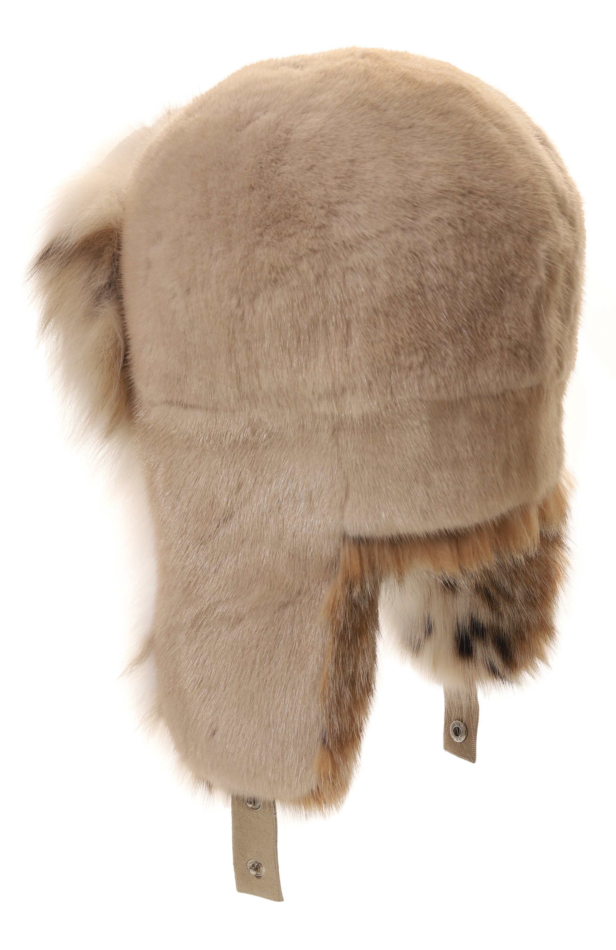 Шапка-ушанка из меха норки и рыси VICTORIA KUSENKOVA, арт. 329606052227, фото 2