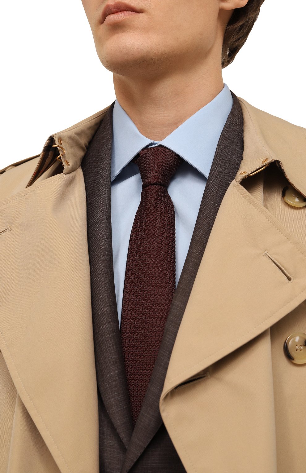 Шелковый галстук LANVIN, арт. 1208/TIE, фото 2