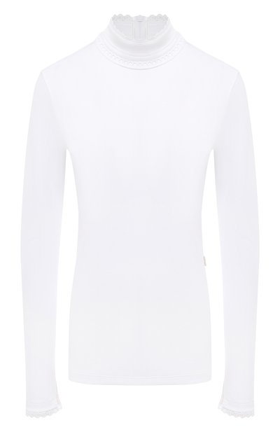 Женская хлопковая водолазка CHLOÉ, арт. CHC20AJH85288