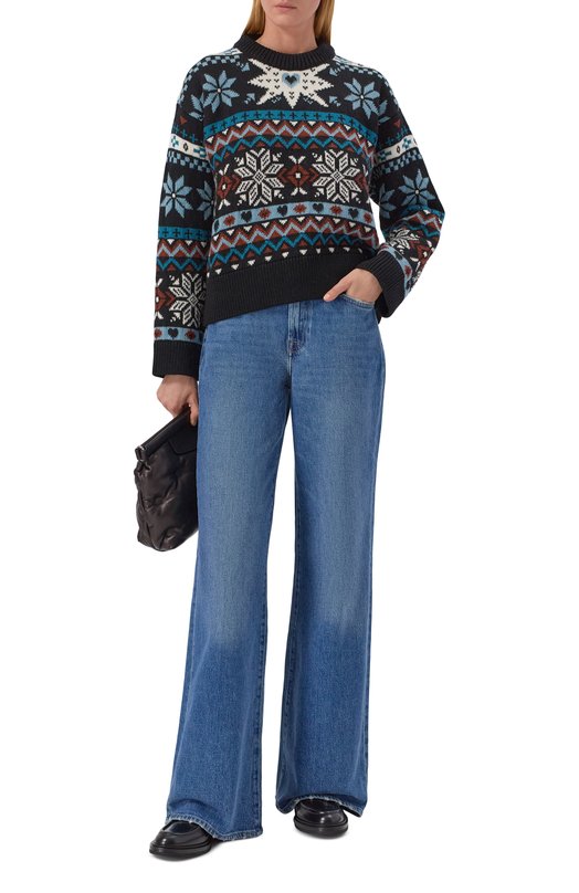 Шерстяной свитер Moschino A0916/5405 Чёрный  A0916/5405 Фото 2