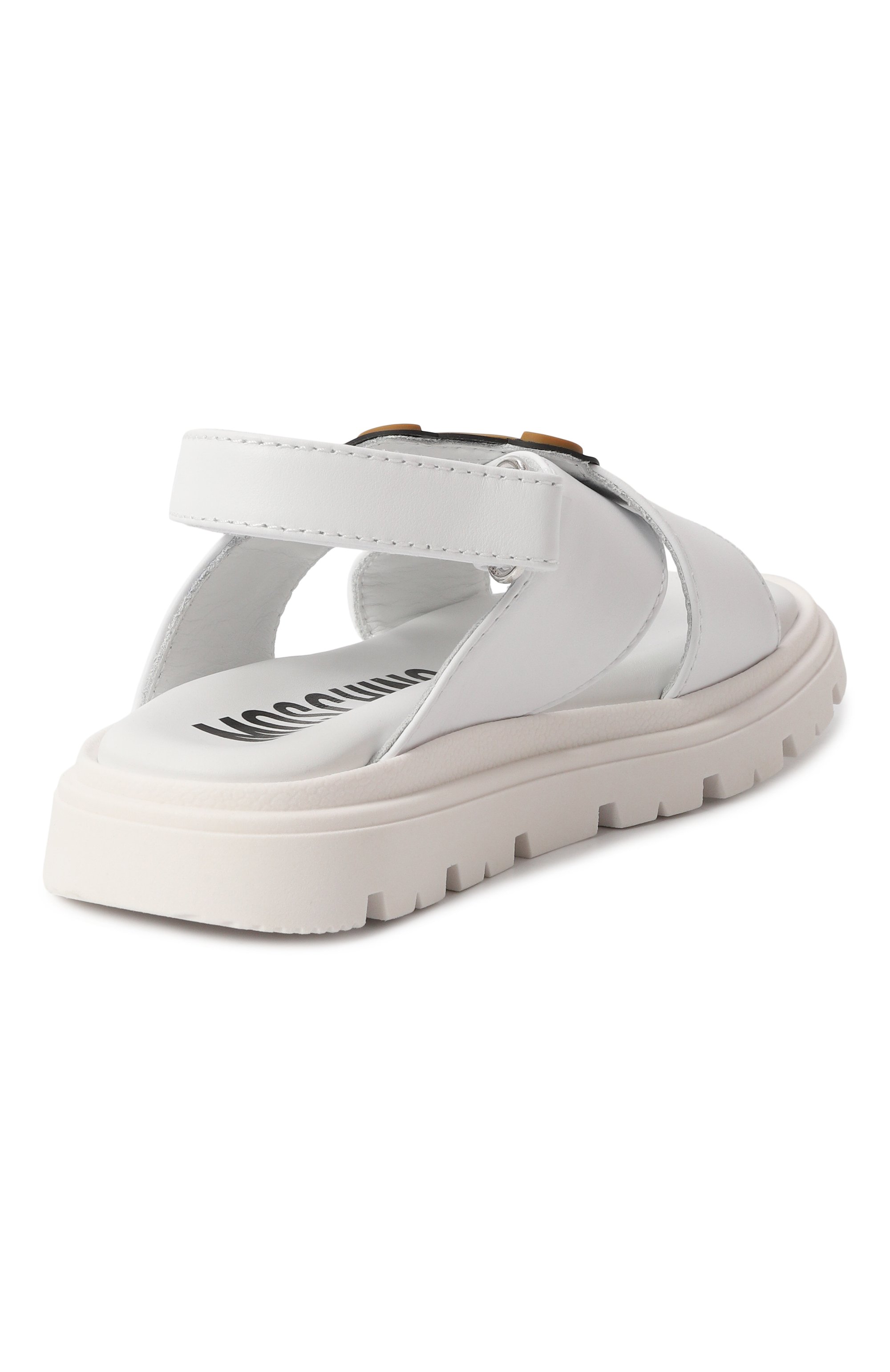 Кожаные сандалии MOSCHINO, арт. 80547/VAR1/24-27, фото 3