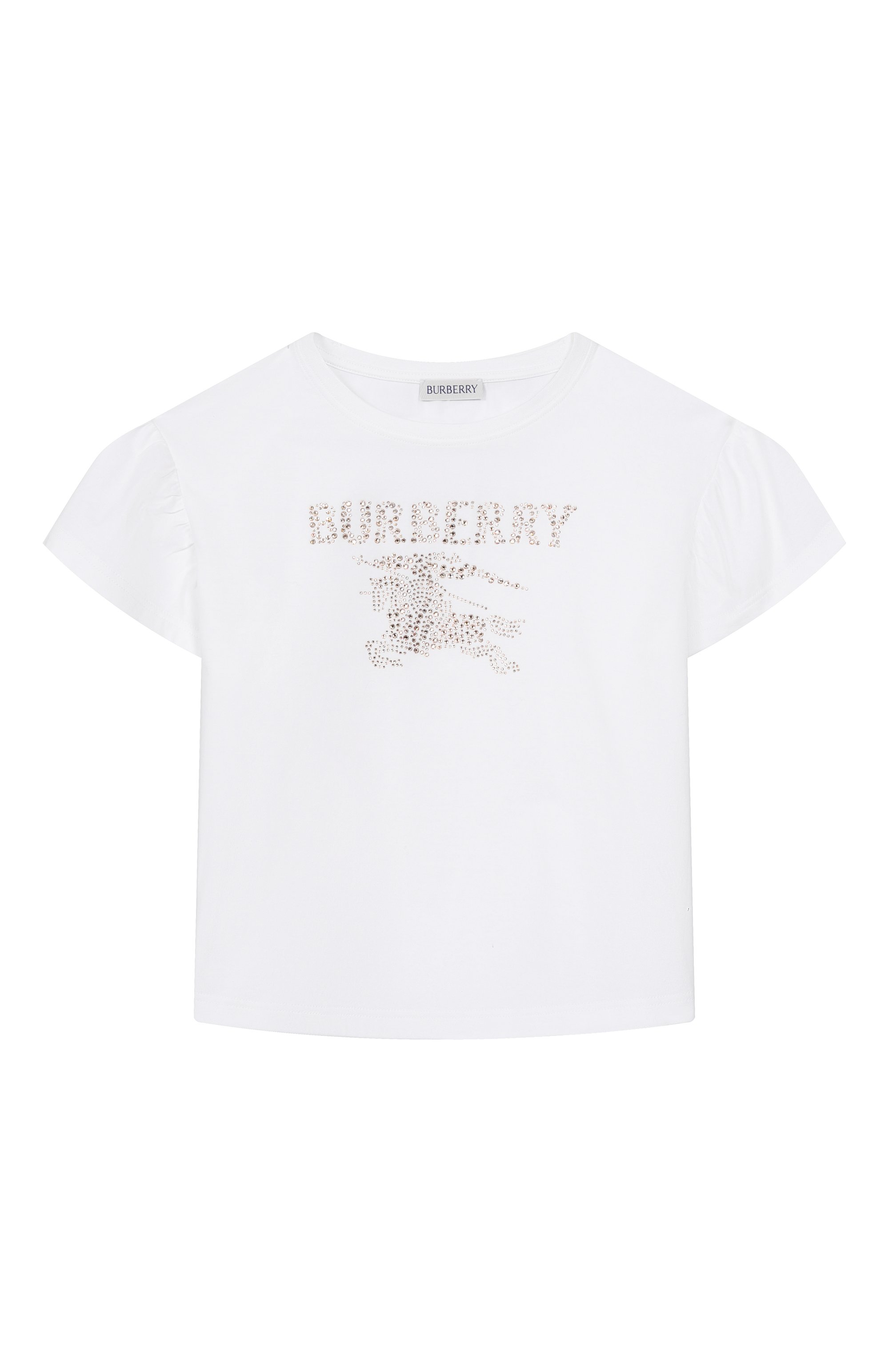 Хлопковая футболка BURBERRY, арт. 8120653, фото 1