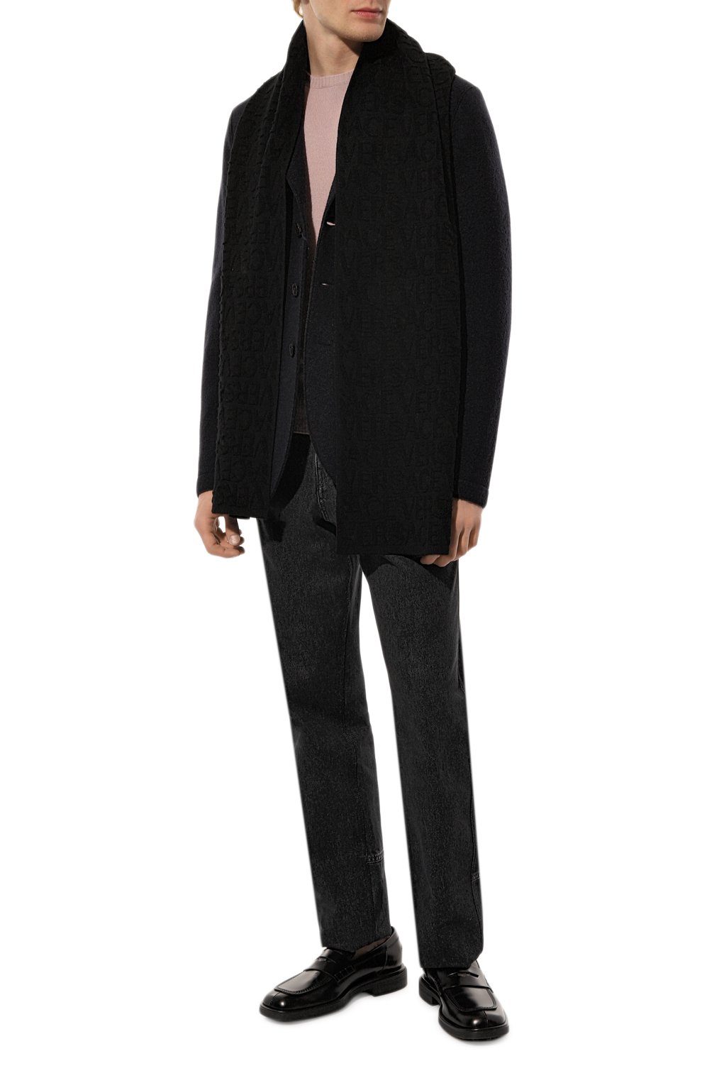 Шерстяной шарф VERSACE, арт. 1010797/1A07613, фото 3