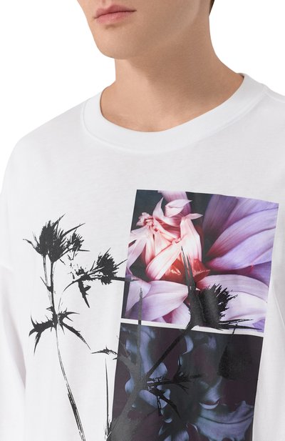 Хлопковый лонгслив DRIES VAN NOTEN, арт. 021120-2603-001, фото 5