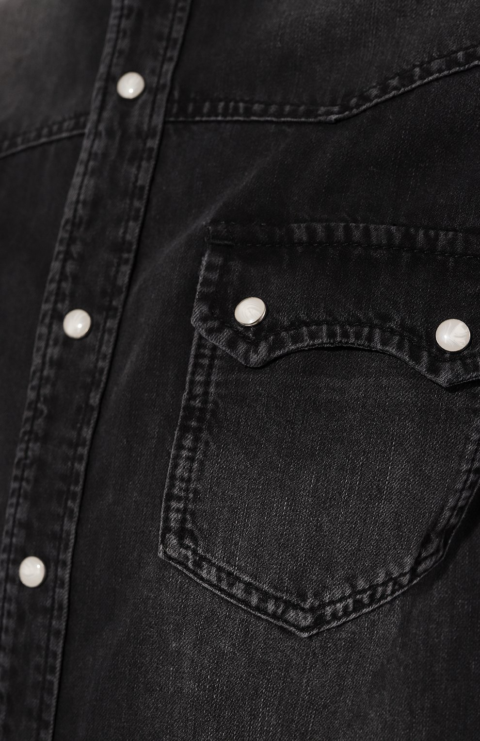 Джинсовая рубашка LESYANEBO, арт. FW23/DENIMSHIRT01, фото 5