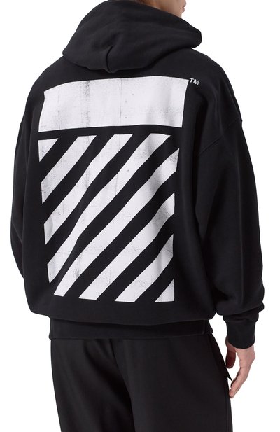 Хлопковое худи OFF-WHITE, арт. 0MBB085F25FLE00Q, фото 4