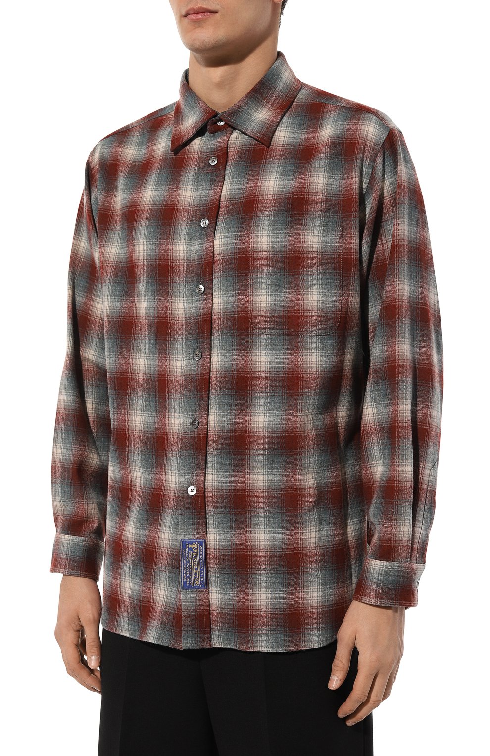 Шерстяная рубашка MAISON MARGIELA, арт. S67DT0002/S78038, фото 3