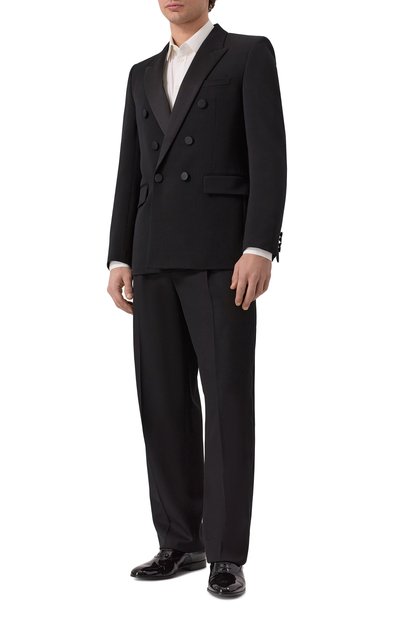 Шерстяной смокинг SAINT LAURENT, арт. 821762/Y7E63, фото 2