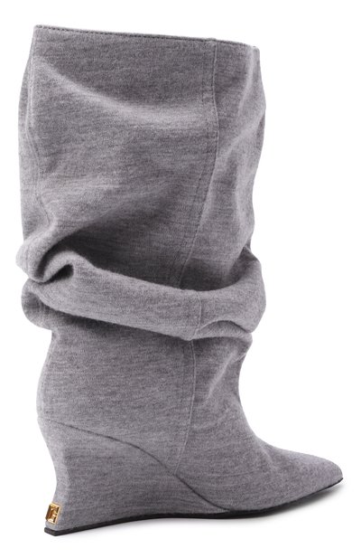 Текстильные ботильоны BALMAIN, арт. FN0TA183/TW0L, фото 5