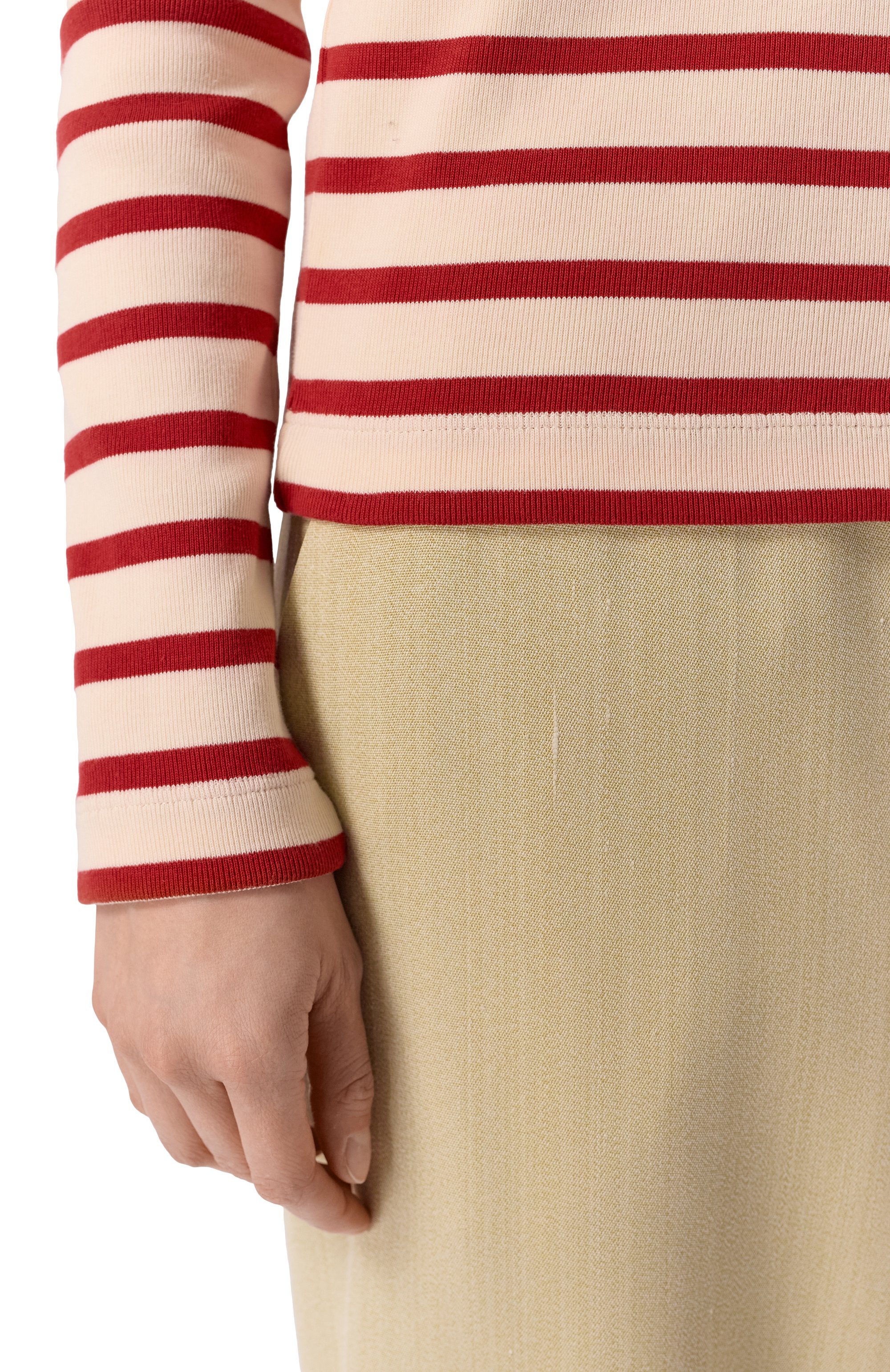 Хлопковый лонгслив JIL SANDER, арт. J40NH0003/J46497, фото 5