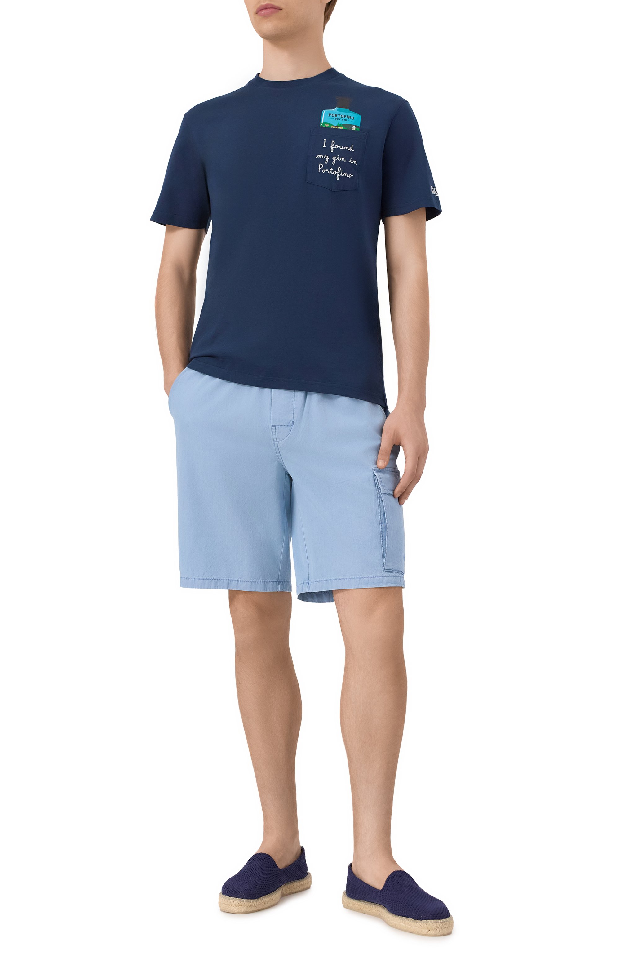 Хлопковые шорты MC2 SAINT BARTH, арт. STBM MARSEILLE/00317H, фото 2