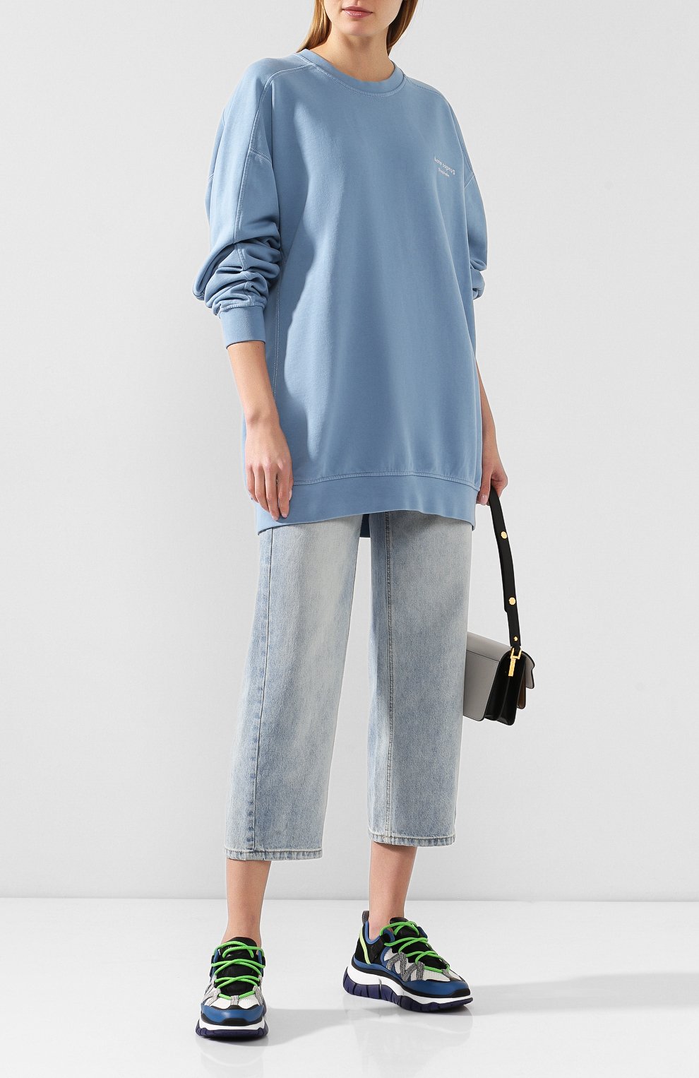 Хлопковый свитшот ACNE STUDIOS, арт. AI0007, фото 2