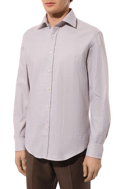 Хлопковая рубашка PAUL&SHARK, арт. 14313095CF, фото 3