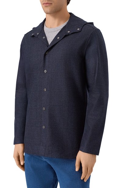 Шерстяная рубашка KITON, арт. UMCPETEK0127G07, фото 3