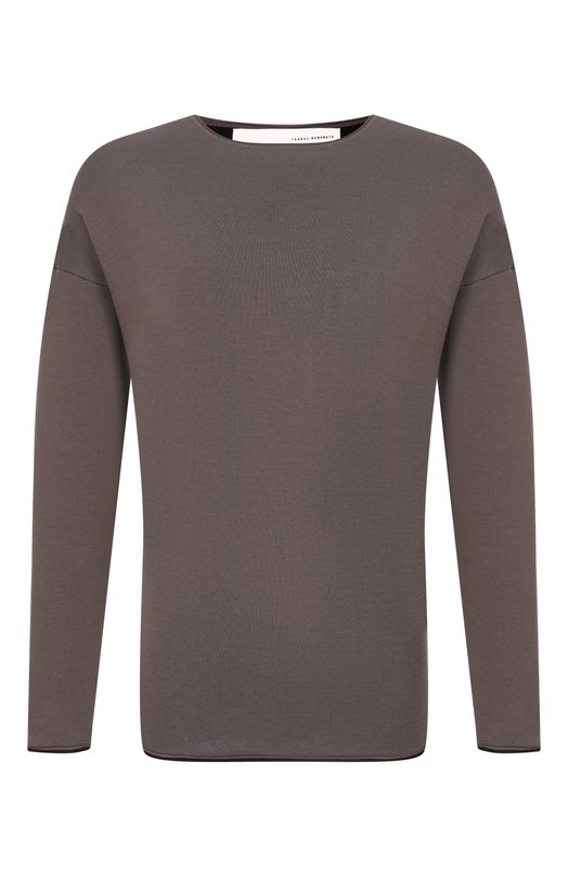 Хлопковый джемпер Isabel Benenato UK630S26 Серый UK630S26