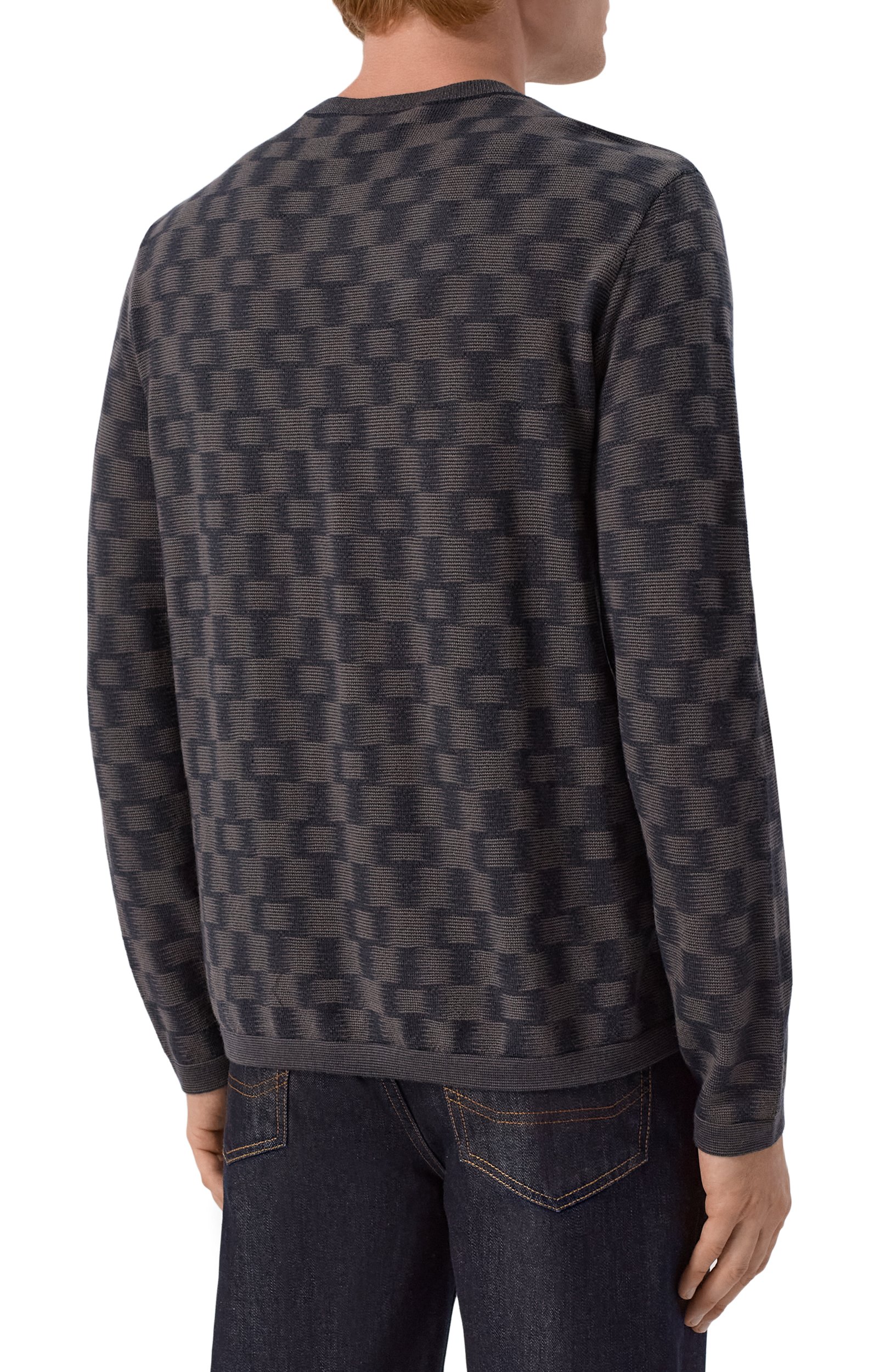 Шерстяной джемпер EMPORIO ARMANI, арт. EM006276/AF29848, фото 4