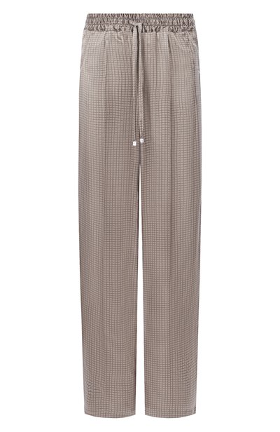 Женские атласные брюки KITON, арт. D48122K0584I