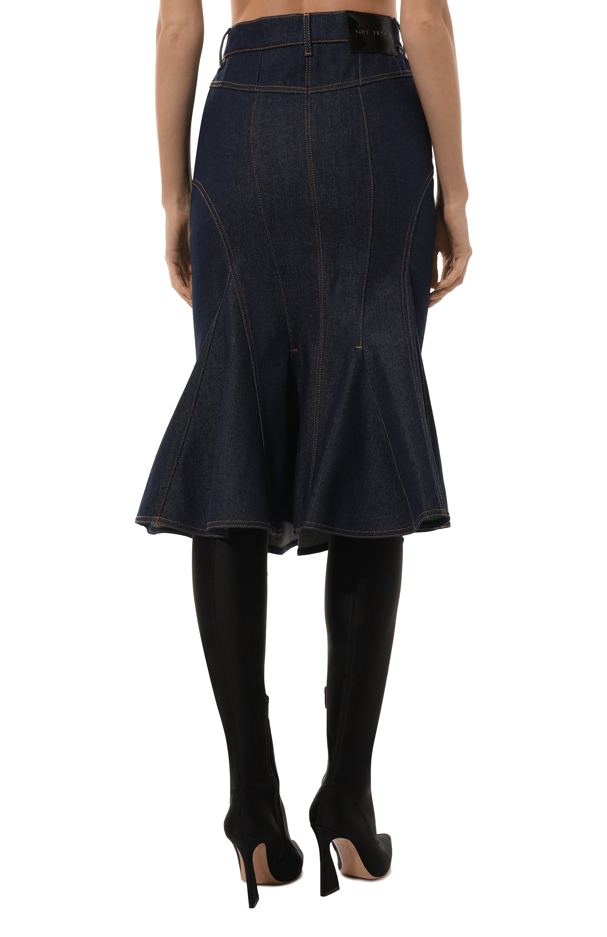 Джинсовая юбка NINA RICCI, арт. 24ADJU024/C01082, фото 4