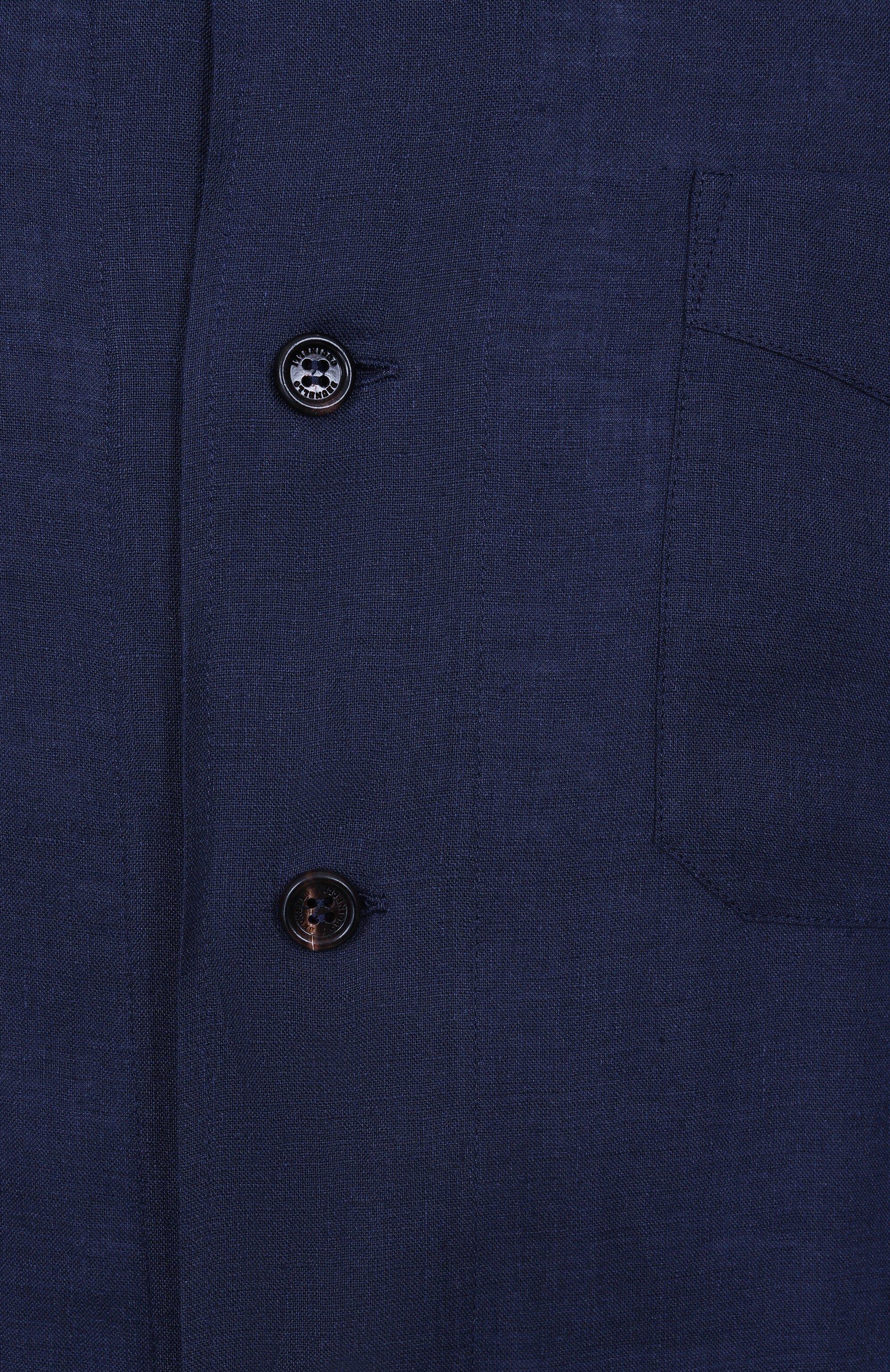 Льняная рубашка BRUNELLO CUCINELLI, арт. MM6950648, фото 6