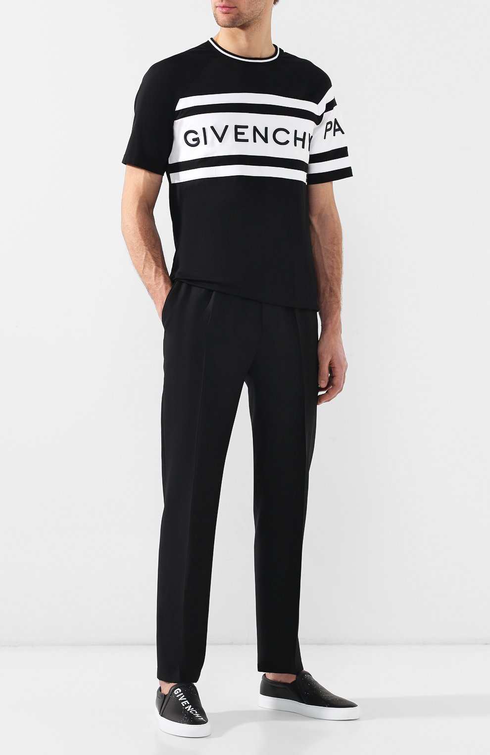 Хлопковая футболка GIVENCHY, арт. BM70KV3002, фото 2