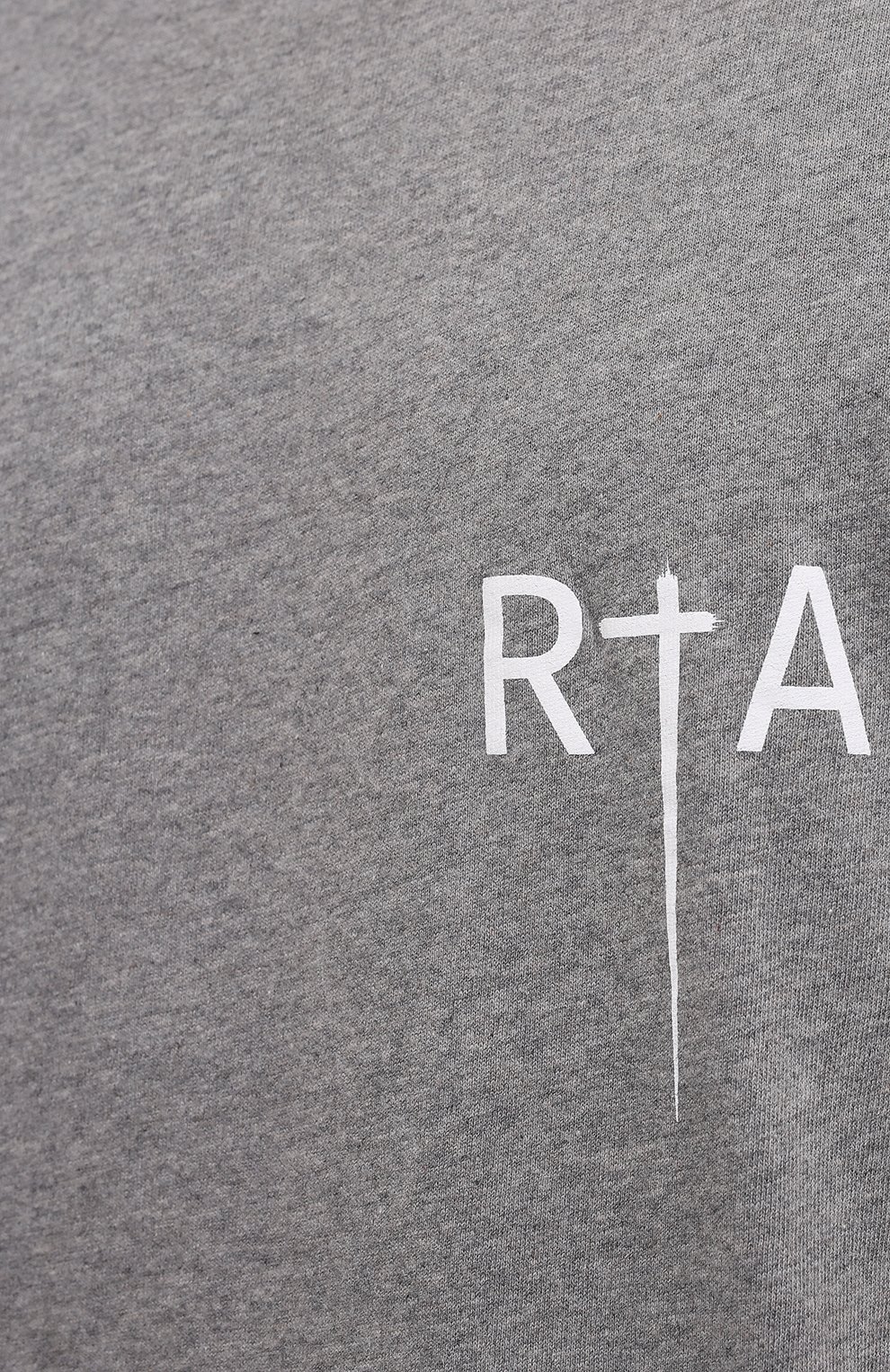 Хлопковая футболка RTA, арт. MF21-A455-7166GRYGR, фото 5