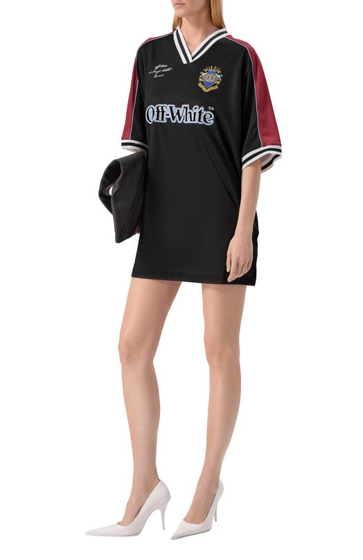 Платье Off-White 0WDH008F25JER001 Чёрный  0WDH008F25JER001 Фото 2