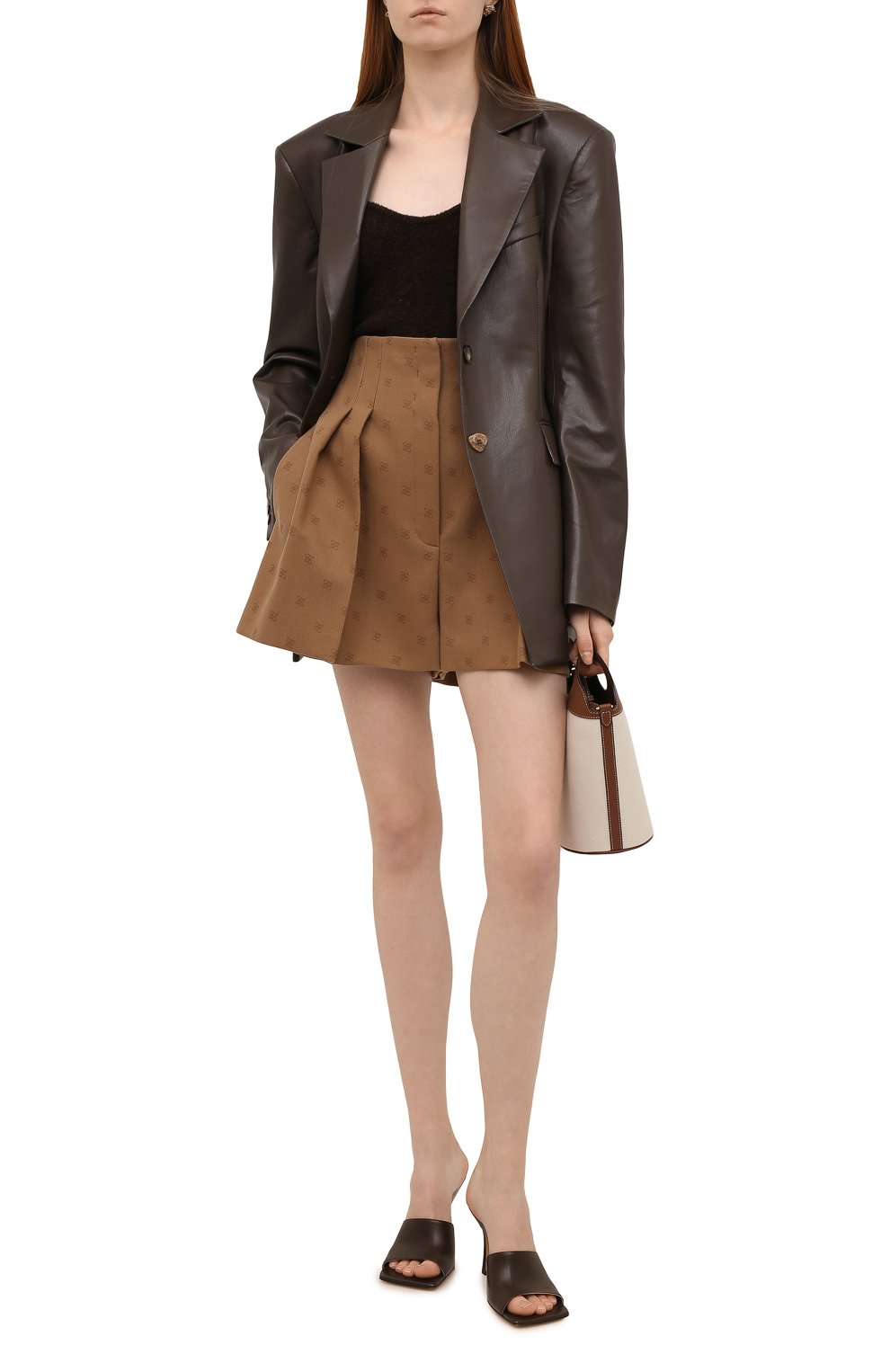 Шорты из шерсти и кашемира FENDI, арт. FR6336 AHL4, фото 2