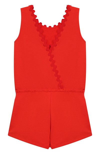 Хлопковый комбинезон CHLOÉ, арт. C14585/2A-5A, фото 2