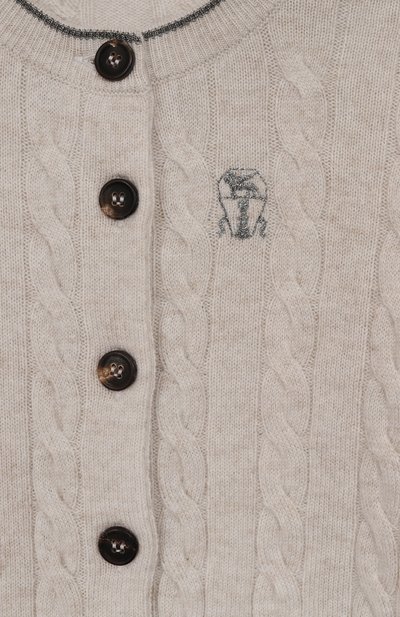 Кашемировый кардиган BRUNELLO CUCINELLI, арт. B12M16506A, фото 3