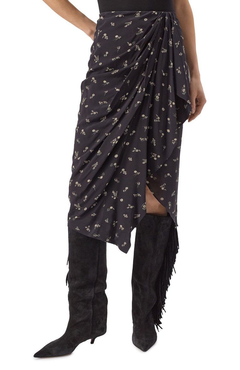 Юбка из вискозы ISABEL MARANT ETOILE, арт. JU0313FA, фото 3