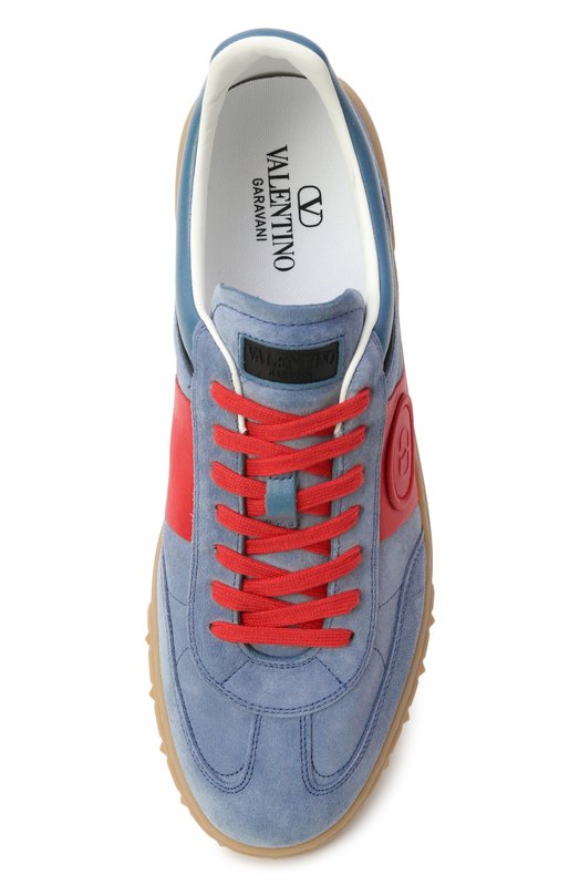 Замшевые кеды Upvillage Valentino 7Y2S0H77/LAL Серый  7Y2S0H77/LAL Фото 6