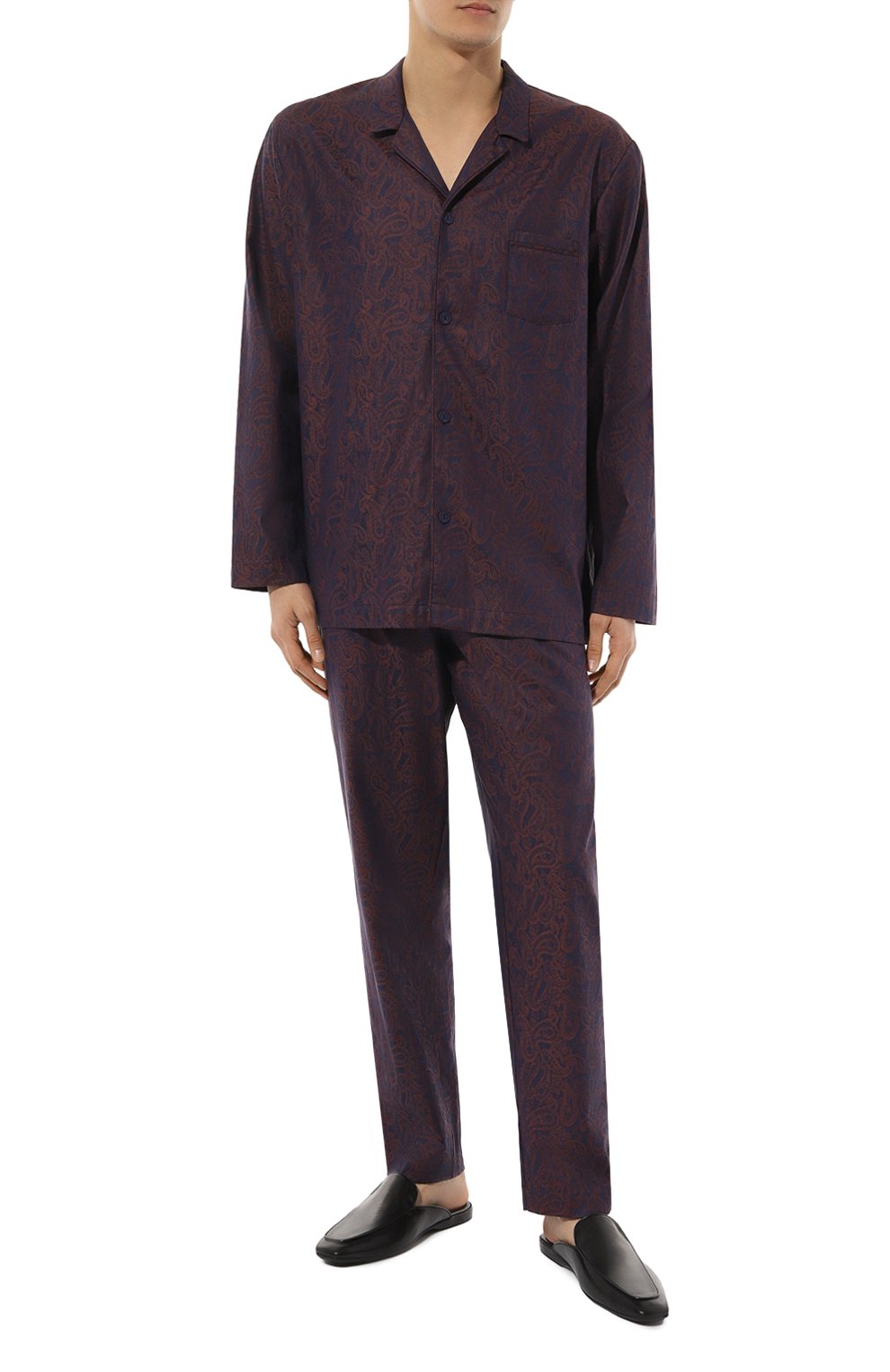 Хлопковая пижама HANRO, арт. 075092, фото 2