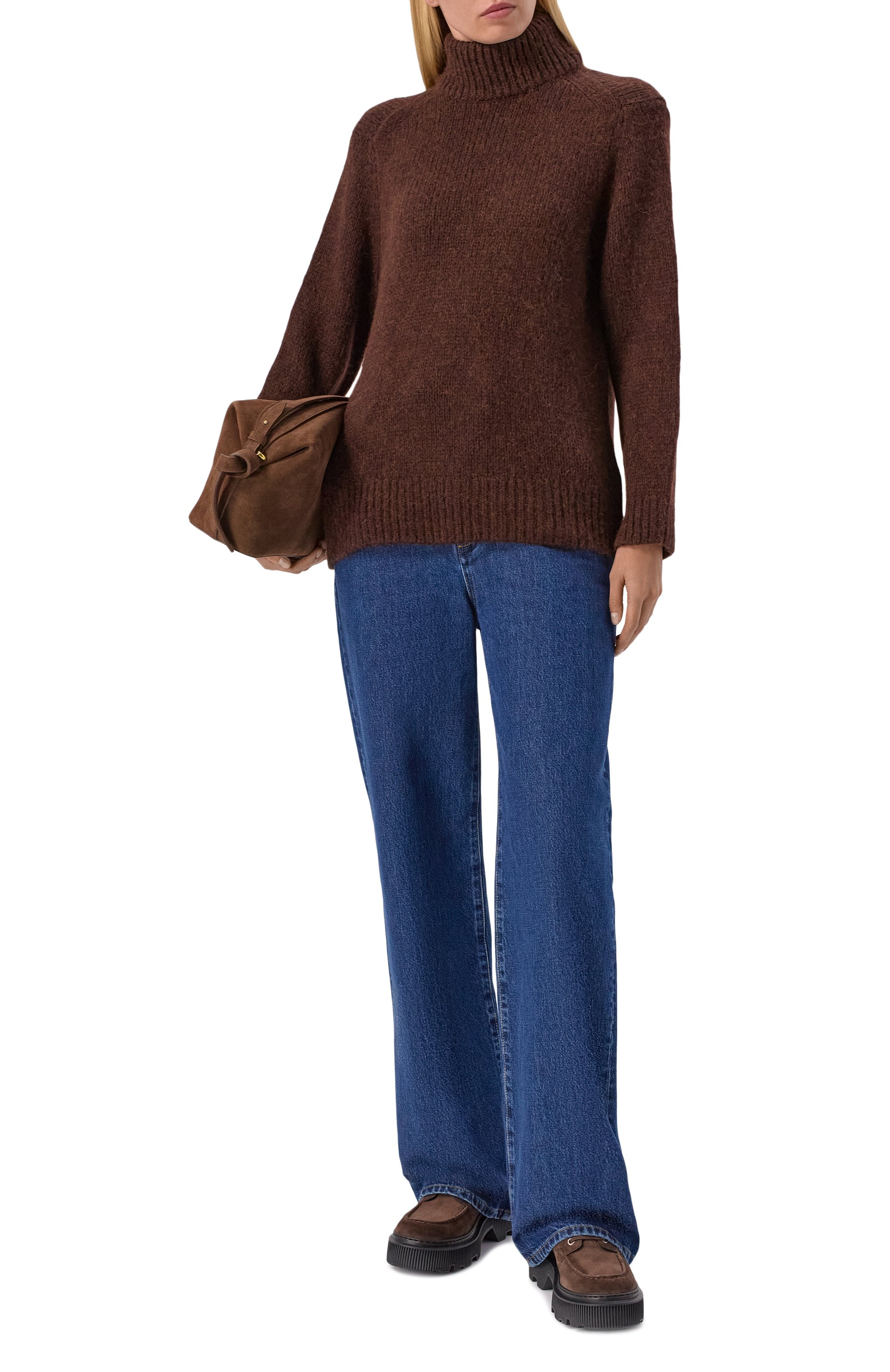 Замшевые топсайдеры SANTONI, арт. WUCG71704NERTPYL, фото 3