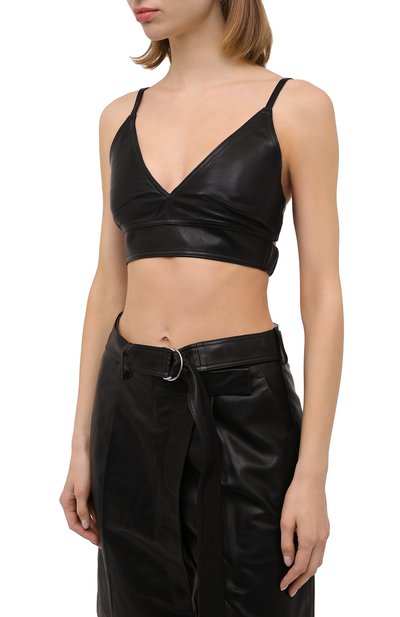 Кожаный топ HELMUT LANG, арт. K04HW501, фото 3