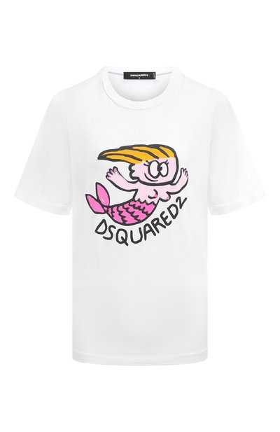 Хлопковая футболка DSQUARED2, арт. S75GD0323/S24387, фото 1