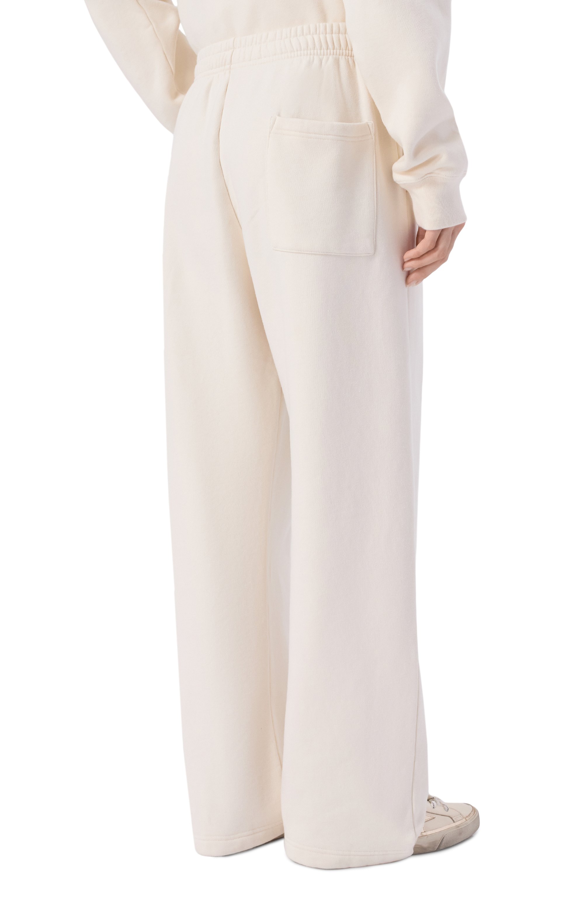 Хлопковые брюки SPORTY AND RICH, арт. PA07176269WH37, фото 4