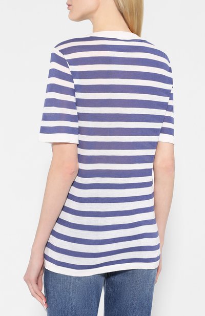 Футболка из смеси шелка и хлопка SONIA RYKIEL, арт. 12675800-FA, фото 4